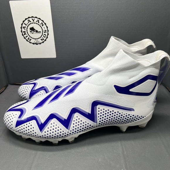 Adidas Freak Ultra 22 Boost Football Cleats White Purple GW2927 Men Sz 13.5 NEW main image 12
